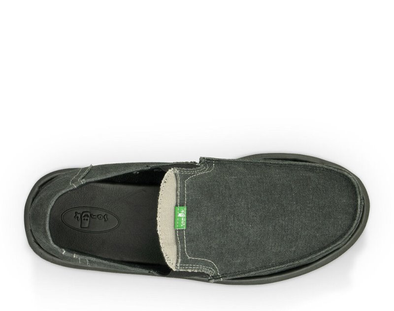 Sanuk Pick Pocket Men's Shoes Grey | Canada 246QMA